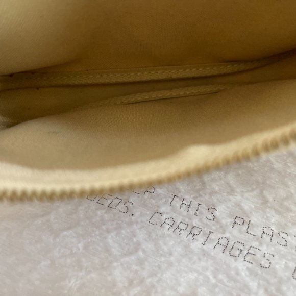 LOUIS VUITTON Damier Azur Mini Pochette Accessoires White - Picture 14 of 15